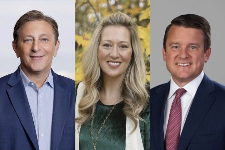 Image of Foundation board members Doug Friednash, Auna Jornayvaz and Tim Wieland