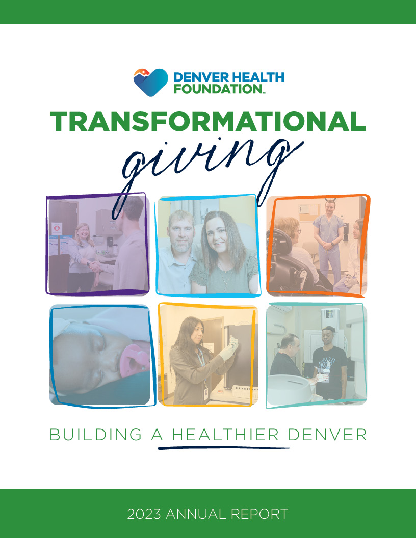 Image of 2023 Denver Health Foundation Annuapl report